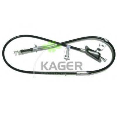 KAGER 196345 Трос, стояночная тормозная система