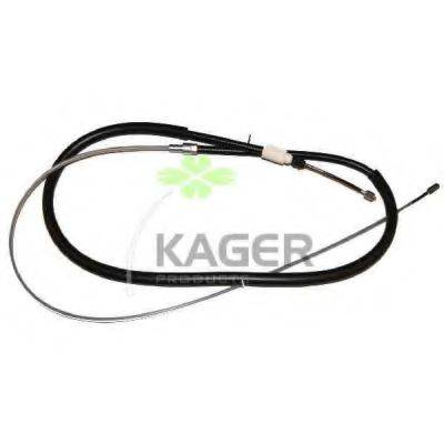 KAGER 196422 Трос, стояночная тормозная система