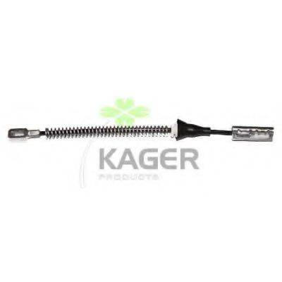 KAGER 196375 Трос, стояночная тормозная система
