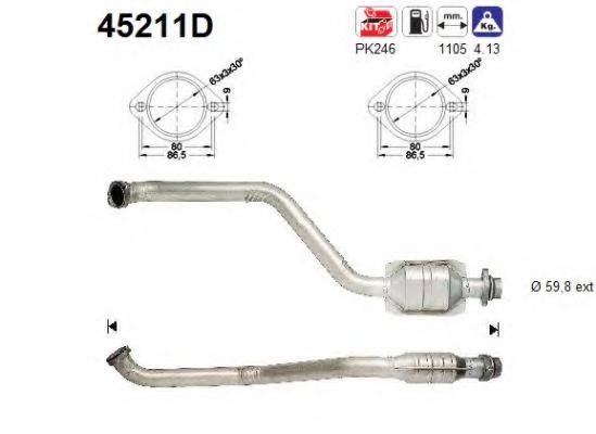 AS 45211D Катализатор