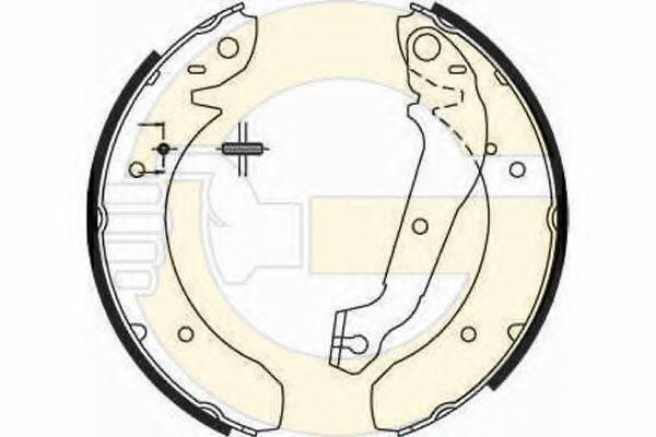 GIRLING 5161521 Комплект тормозных колодок