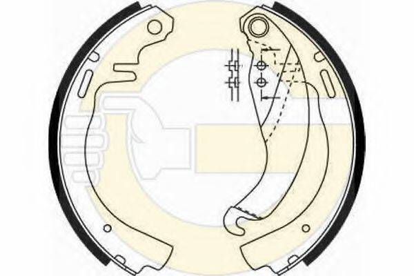 GIRLING 5161879 Комплект тормозных колодок