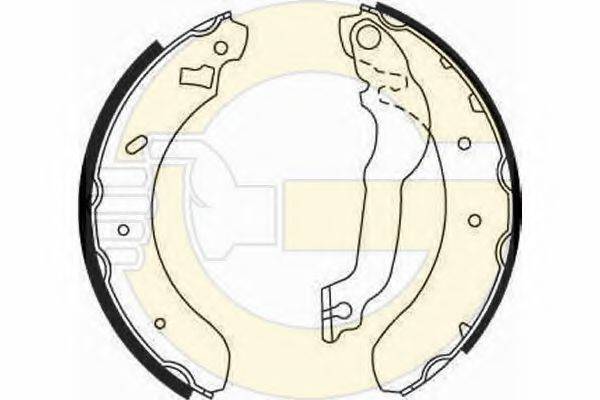 GIRLING 5162551 Комплект тормозных колодок