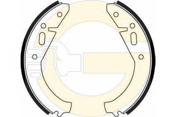GIRLING 5181419 Комплект тормозных колодок