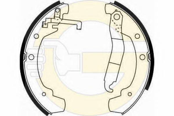GIRLING 5181509 Комплект тормозных колодок