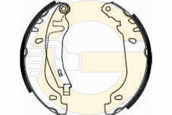 GIRLING 5185313 Комплект тормозных колодок