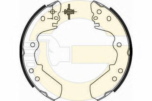 GIRLING 5185519 Комплект тормозных колодок