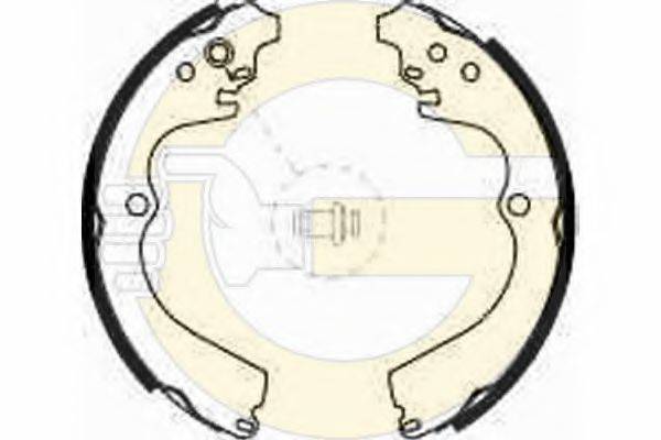 GIRLING 5185849 Комплект тормозных колодок