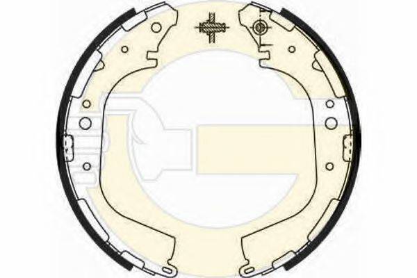 GIRLING 5185909 Комплект тормозных колодок