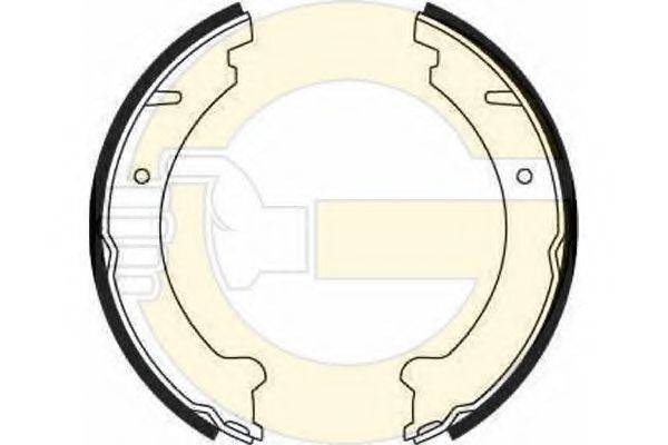 GIRLING 5185991 Комплект тормозных колодок, стояночная тормозная система