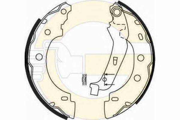 GIRLING 5186503 Комплект тормозных колодок