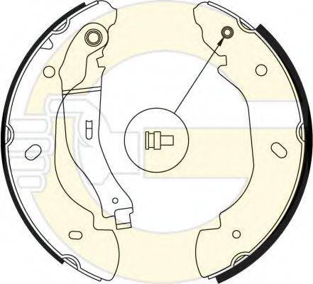 GIRLING 5186894 Комплект тормозных колодок