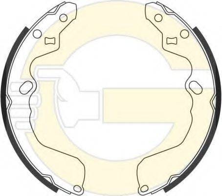 GIRLING 5186949 Комплект тормозных колодок