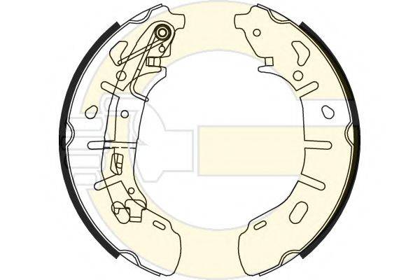 GIRLING 5187999 Комплект тормозных колодок