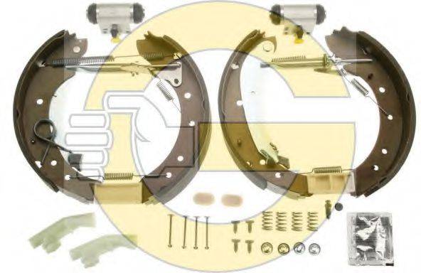 GIRLING 5312621 Комплект тормозных колодок