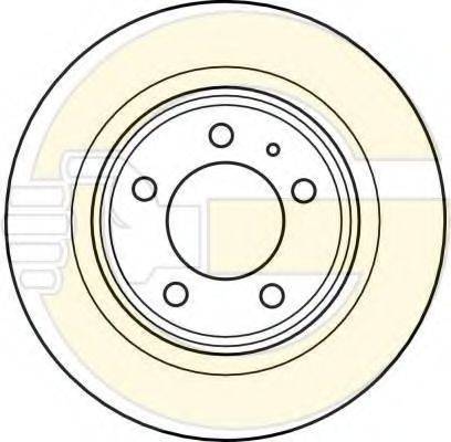 GIRLING 6041364 Тормозной диск