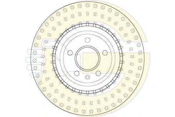 GIRLING 6061495 Тормозной диск