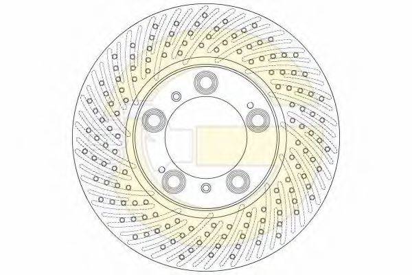 GIRLING 6062125 Тормозной диск