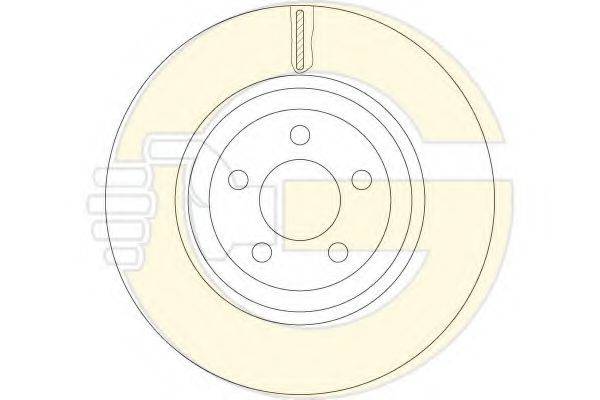 GIRLING 6062445 Тормозной диск