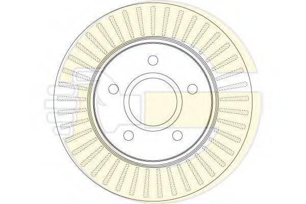 GIRLING 6062535 Тормозной диск