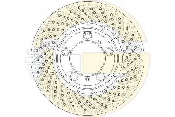 GIRLING 6062675 Тормозной диск