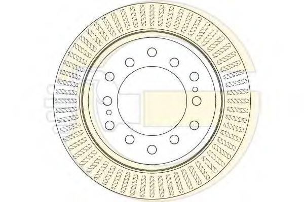 GIRLING 6063422 Тормозной диск