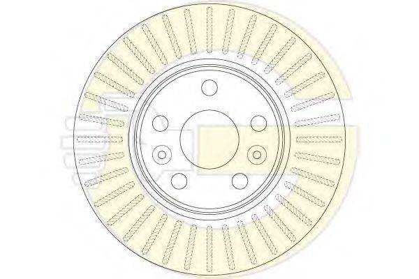 GIRLING 6064481 Тормозной диск