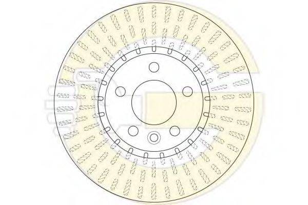 GIRLING 6064995 Тормозной диск