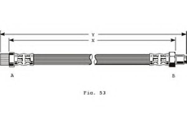 GIRLING 9001267 Тормозной шланг