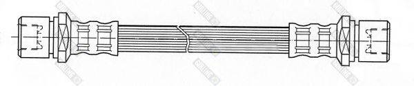 GIRLING 9001404 Тормозной шланг