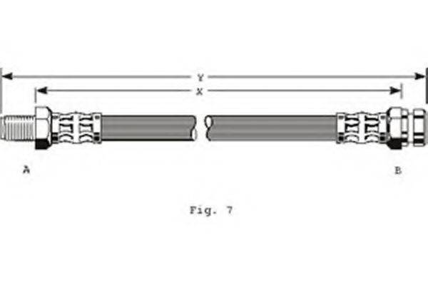 GIRLING 9002190 Тормозной шланг