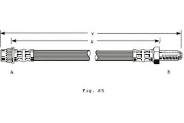 GIRLING 9002218 Тормозной шланг