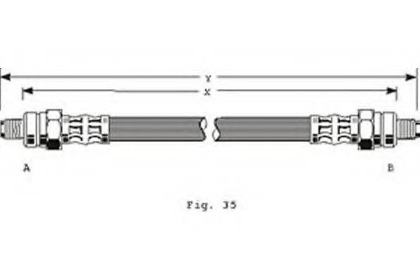 GIRLING 9003113 Тормозной шланг