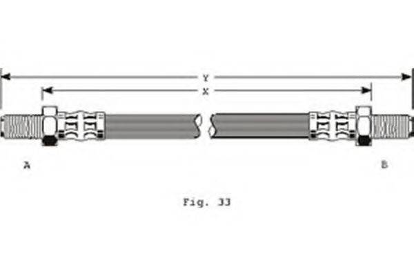 GIRLING 9003216 Тормозной шланг