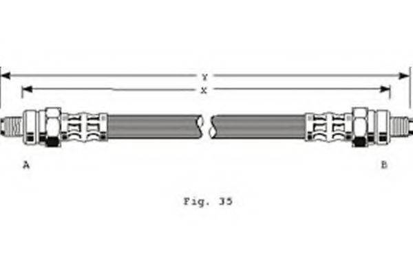 GIRLING 9003248 Тормозной шланг