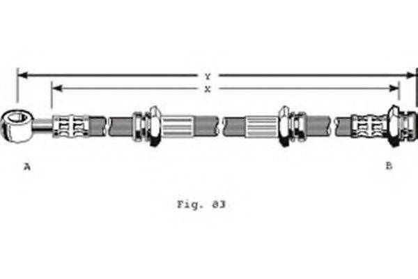 GIRLING 9004171 Тормозной шланг