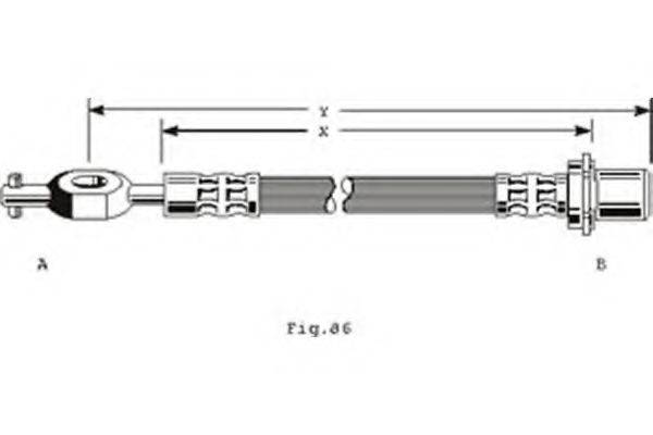 GIRLING 9004181 Тормозной шланг