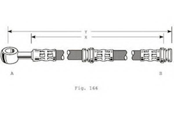 GIRLING 9004346 Тормозной шланг