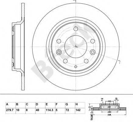 BRECK BR 049 SA100