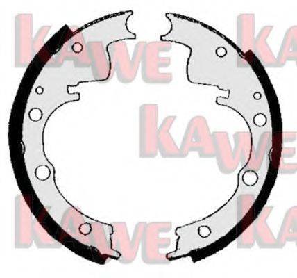 KAWE 00250B Комплект тормозных колодок