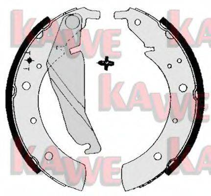 KAWE 04680 Комплект тормозных колодок