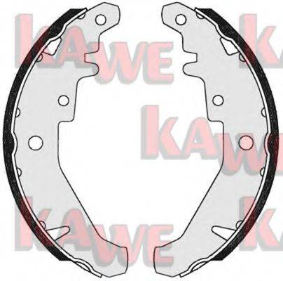 KAWE 07310 Комплект тормозных колодок