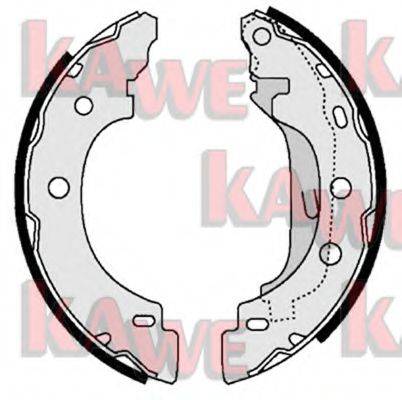 KAWE 07330 Комплект тормозных колодок