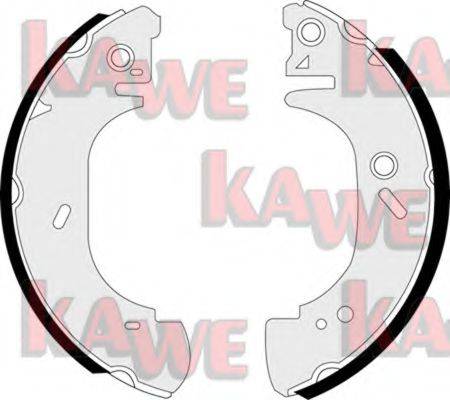 KAWE 07400 Комплект тормозных колодок
