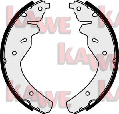 KAWE 07450 Комплект тормозных колодок