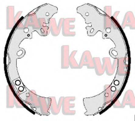 KAWE 09200 Комплект тормозных колодок