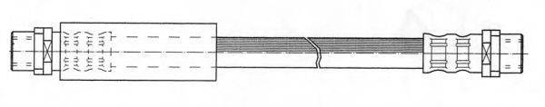 KAWE 511181 Тормозной шланг