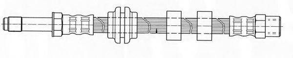 KAWE 511189 Тормозной шланг