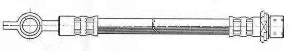 KAWE 511661 Тормозной шланг