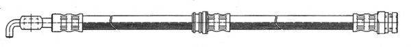 KAWE 511669 Тормозной шланг